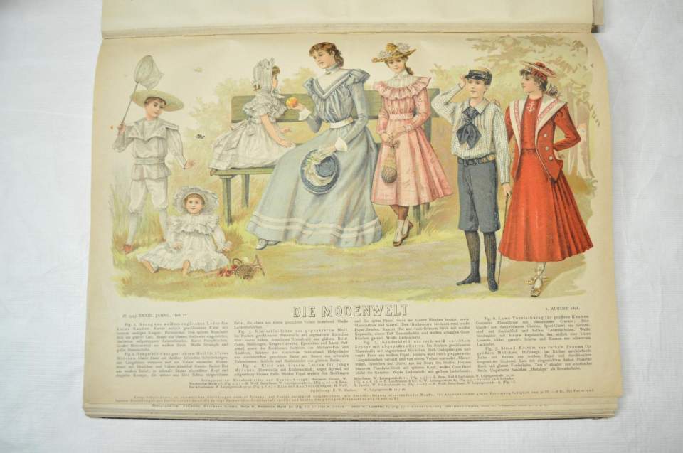 Buch Die Modewelt 1897-1903