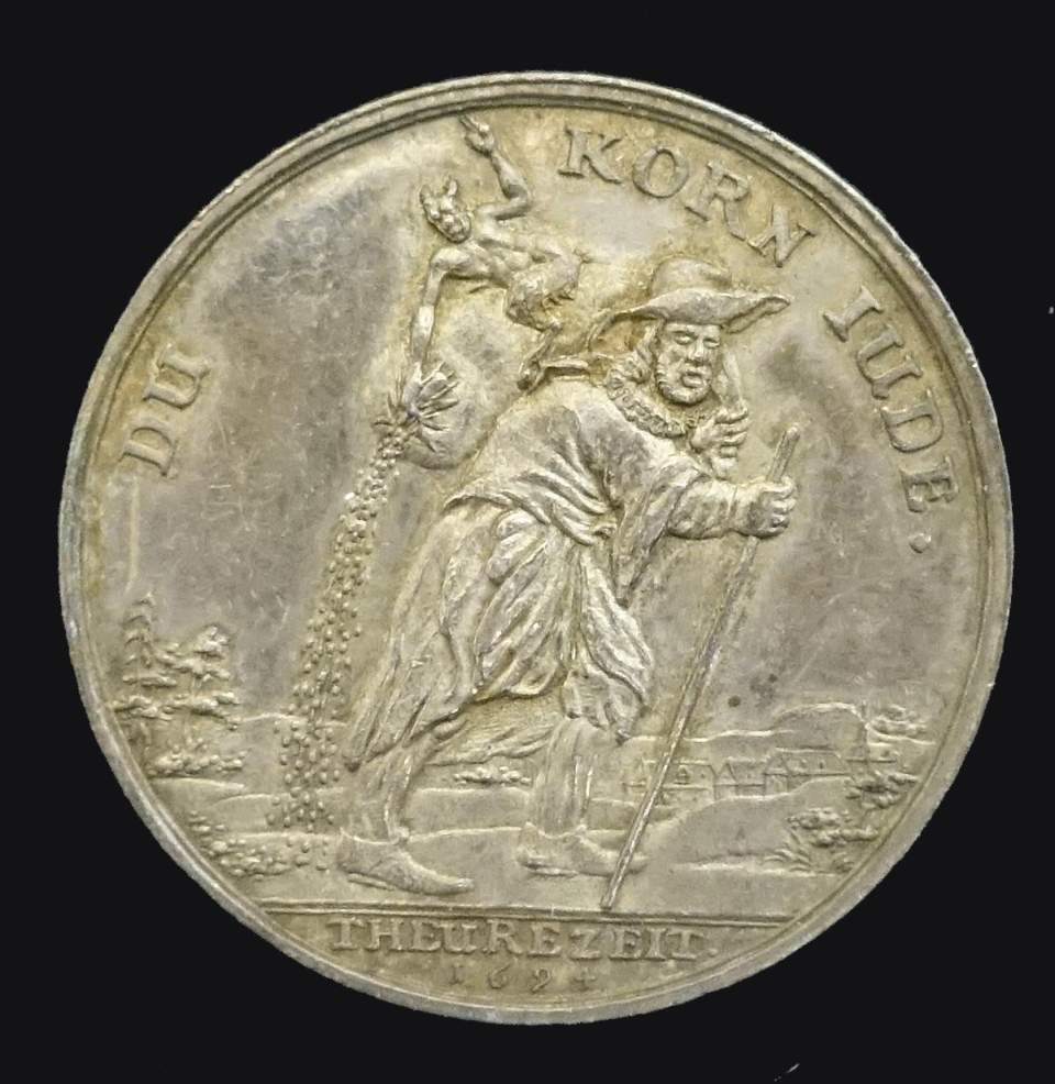 Medaille Teuerung v. 1694