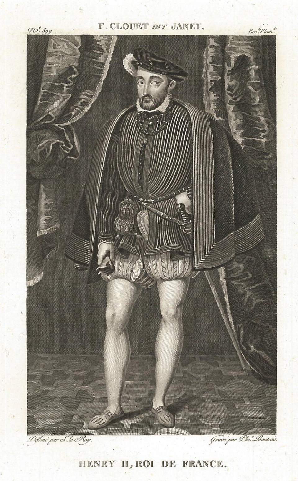Lithografie: Henry II.