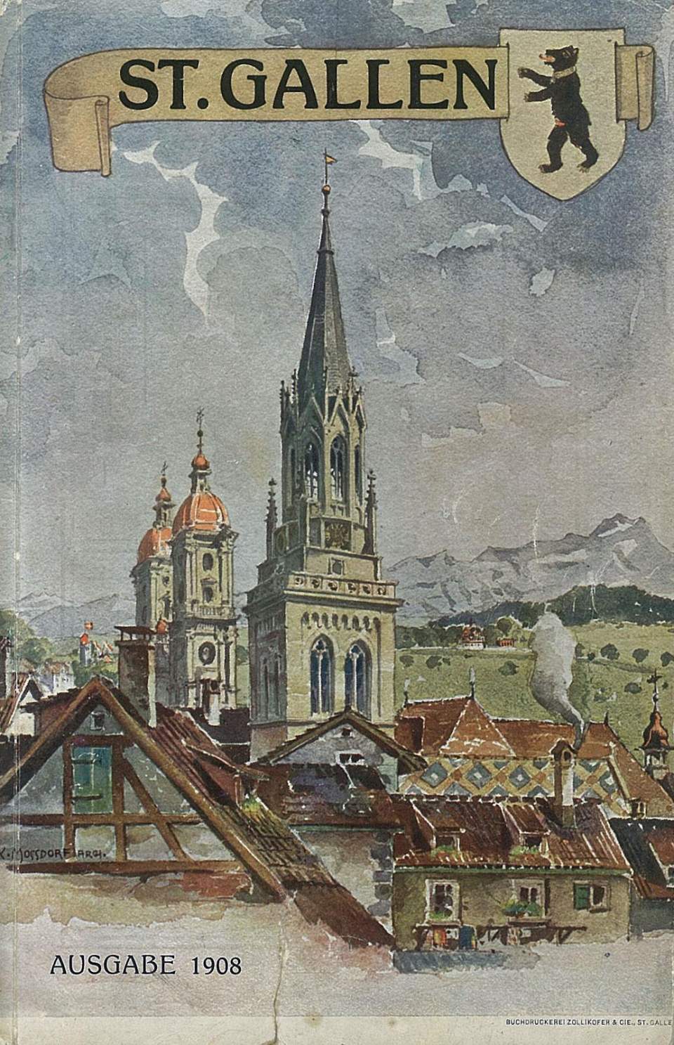 Illustrierter Führer durch St. Gallen, Ausgabe 1908
