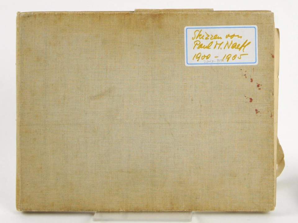 Skizzenbuch mit Skizzen aus der Umgebung von St. Gallen