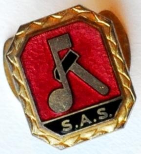 Arbeiter - Sängerabzeichen S. A. S.