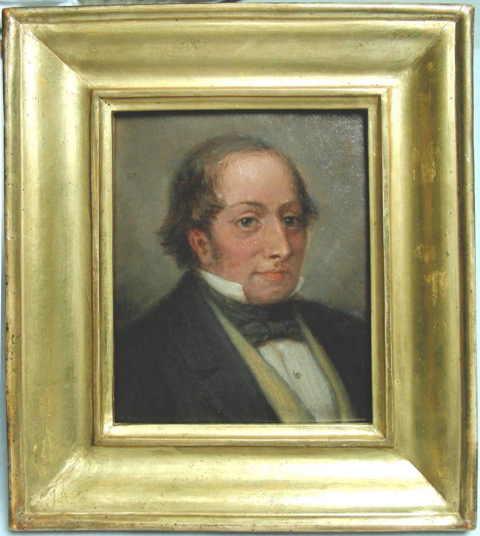 Porträt Bartholomäus Rittmeyer-Mange (1786-1848), Bildnis