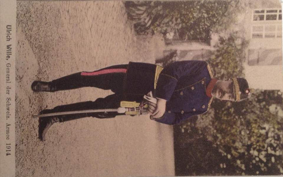 Postkarte, Ansichtskarte, Ulrich Wille