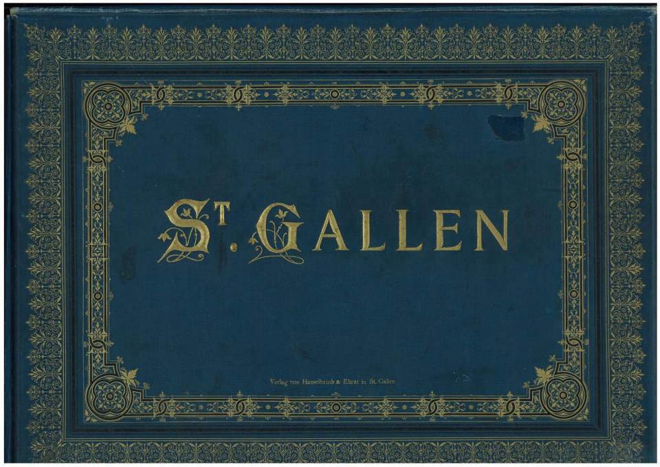 Mappe mit Ansichten von St. Gallen