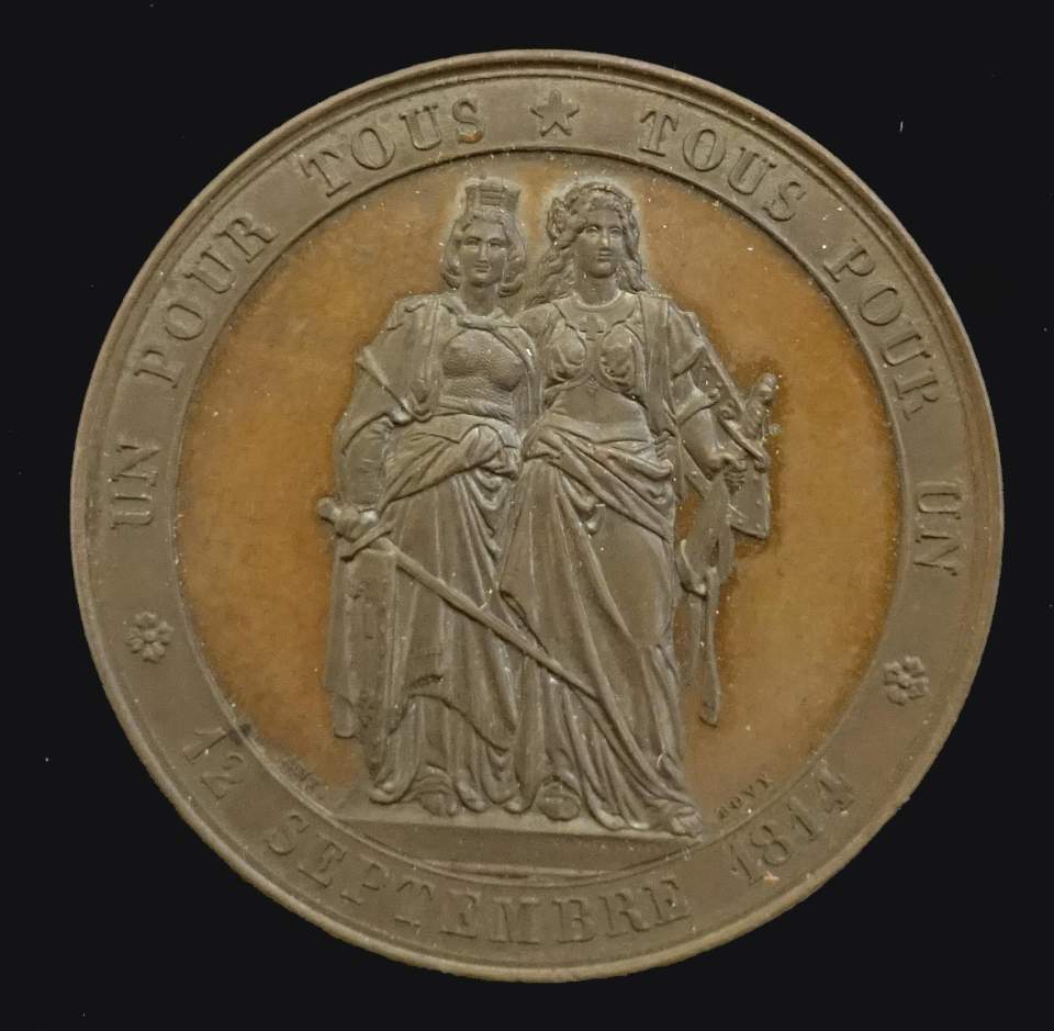 Medaille Feier des Eintritts von Genf in den Schweizerbund