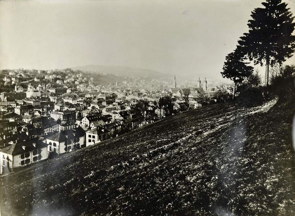 Fotografie Gesamtansicht St. Gallen von SW