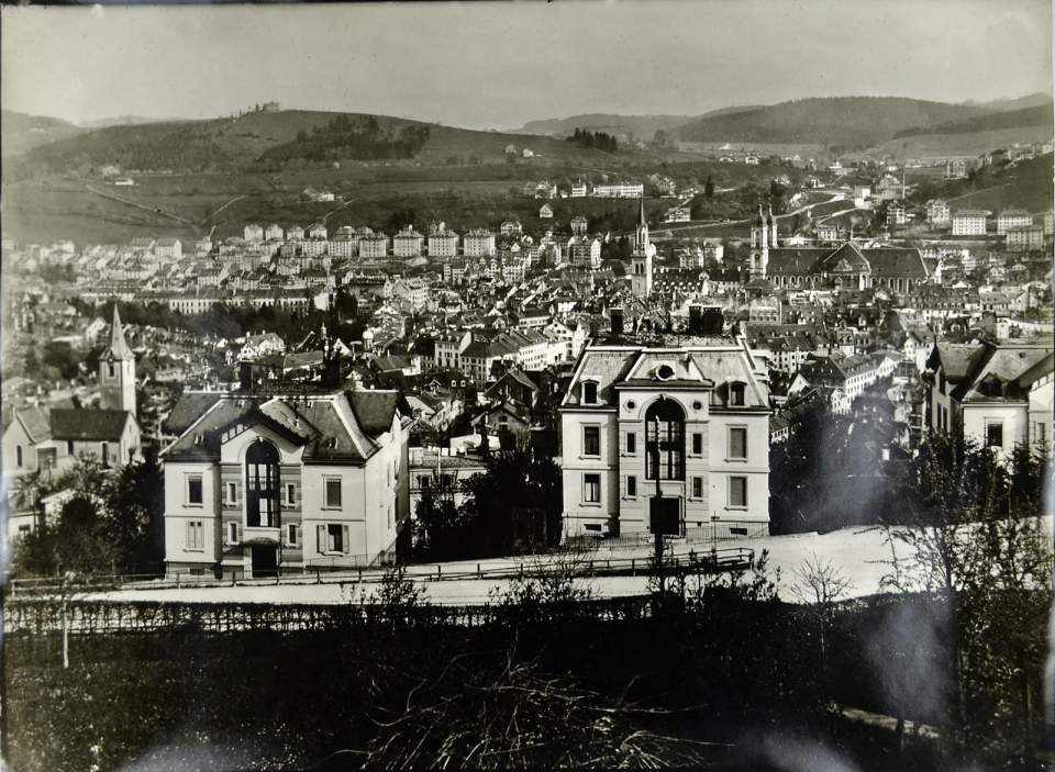 Fotografie Gesamtansicht St. Gallen von N