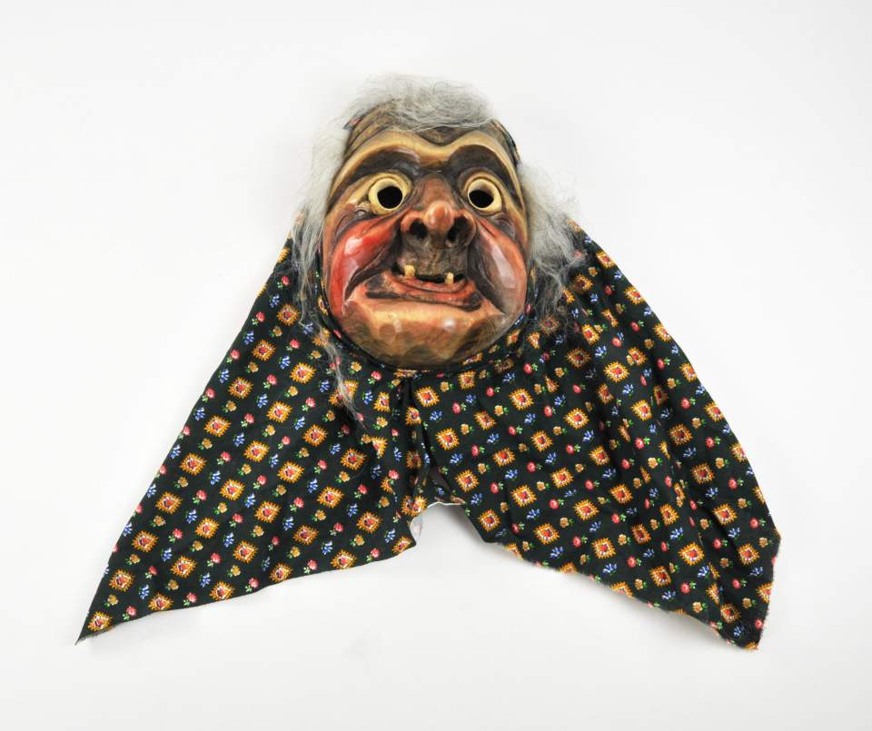 Flumser Larve, Sarganserländer Maske, Fasnachtsmaske