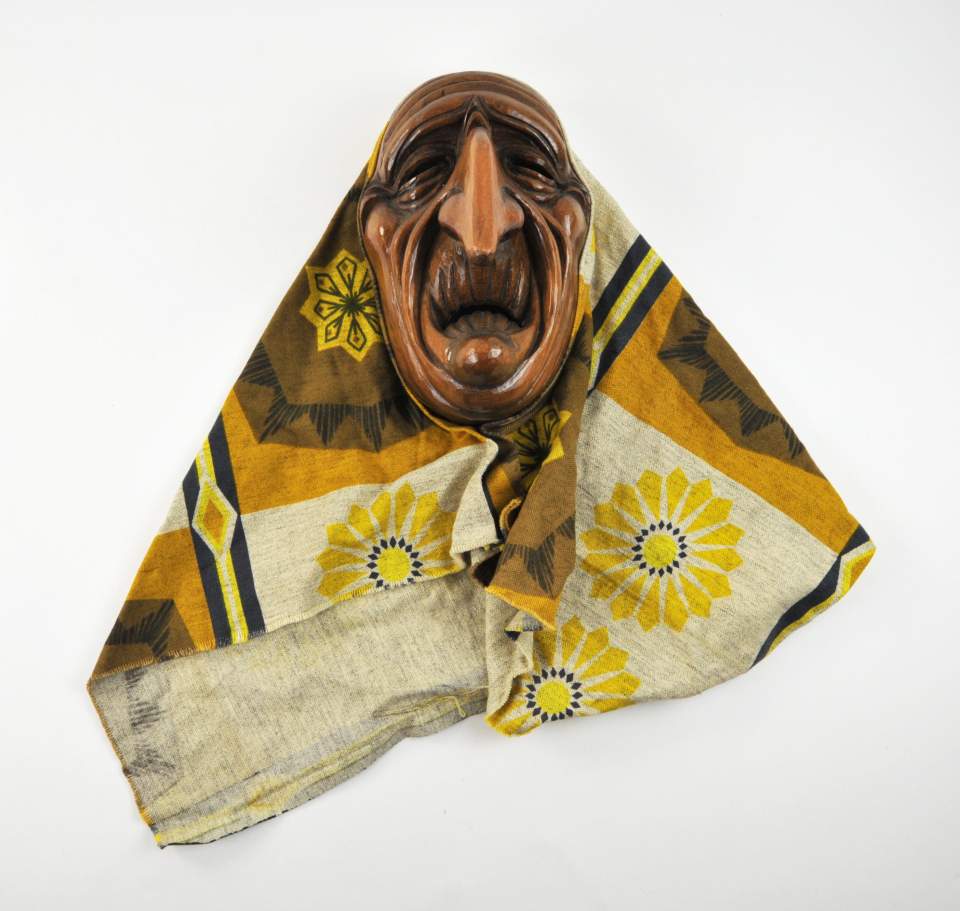 Flumser Larve, Sarganserländer Maske, Fasnachtsmaske