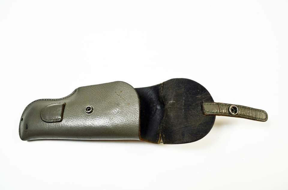 Holster für Pistole, grün, leer