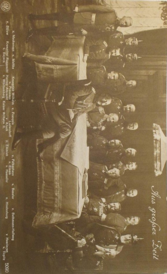 Postkarte, Ansichtskarte Erster Weltkrieg