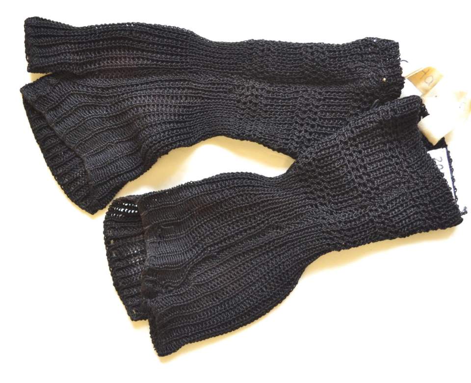 1 Paar Damenhandschuhe, Halbhandschuhe, Handschuhe