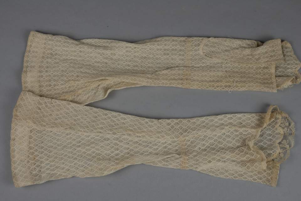 1 Paar Damenhandschuhe, Halbhandschuhe, Handschuhe