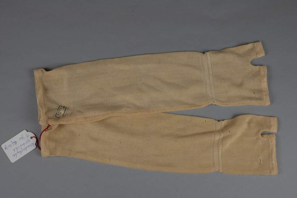 1 Paar Damenhandschuhe, Halbhandschuhe, Handschuhe