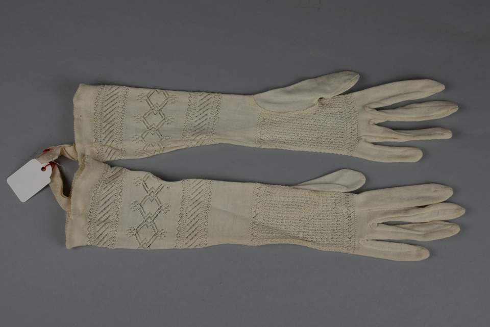 1 Paar Damenhandschuhe, Handschuhe