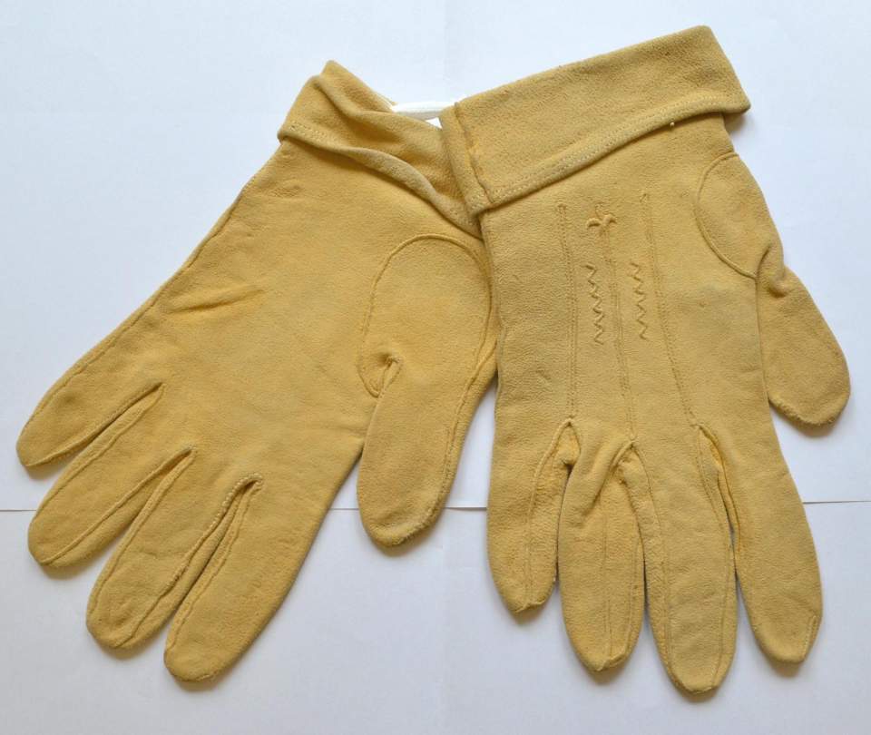 1 Paar Herren Lederhandschuhe