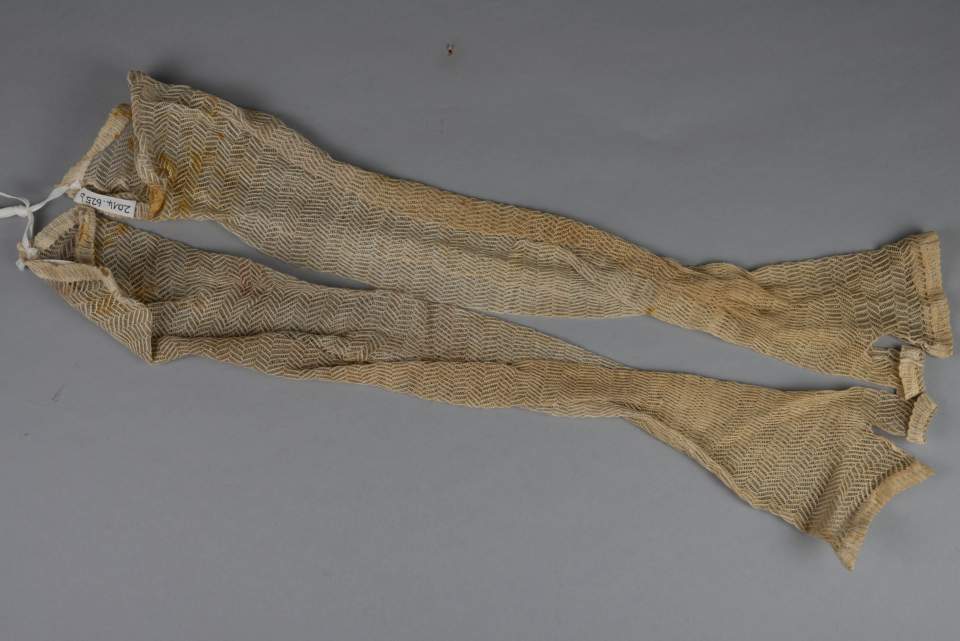 1 Paar Damenhandschuhe, Halbhandschuhe, Handschuhe