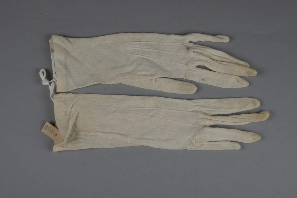 1 Paar Damenhandschuhe, Handschuhe