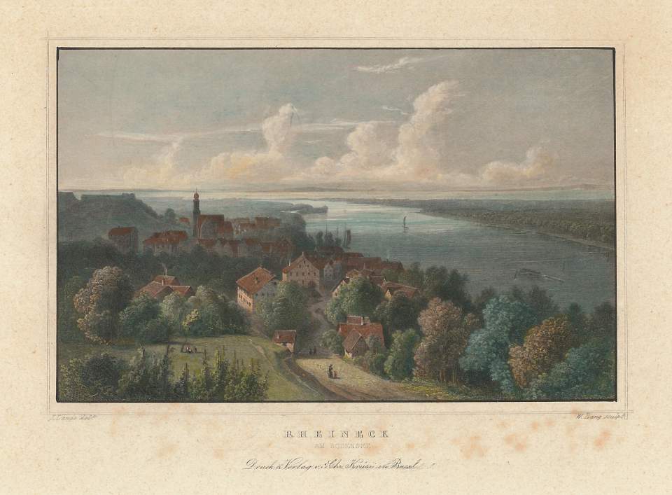 Ansicht Rheineck am Bodensee