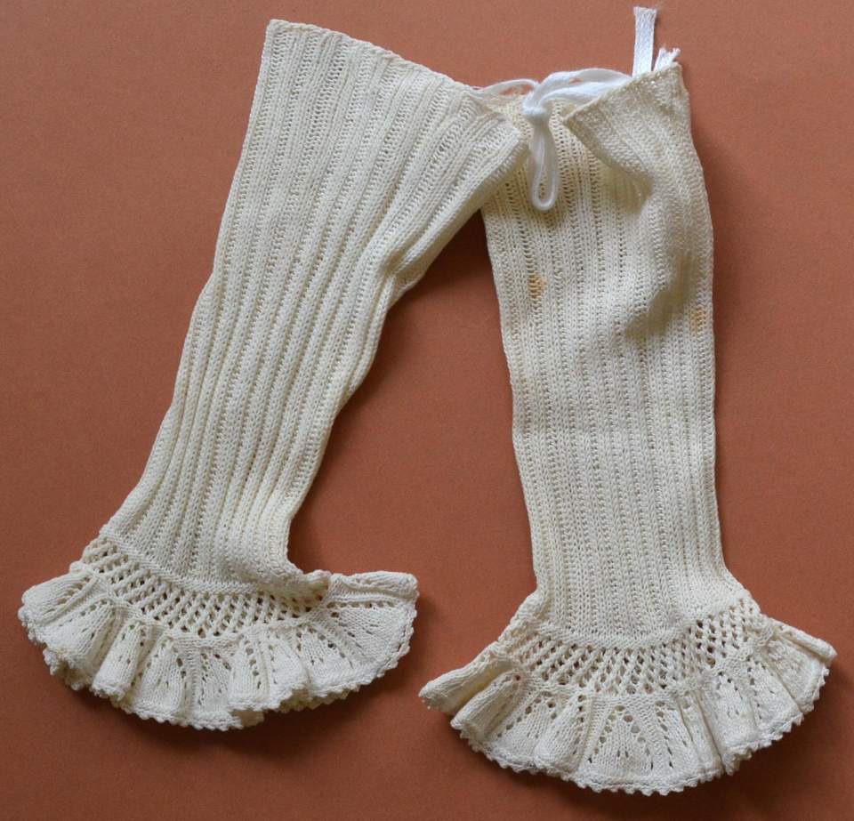 1 Paar Kinderhandschuhe ohne Finger, Hanteli