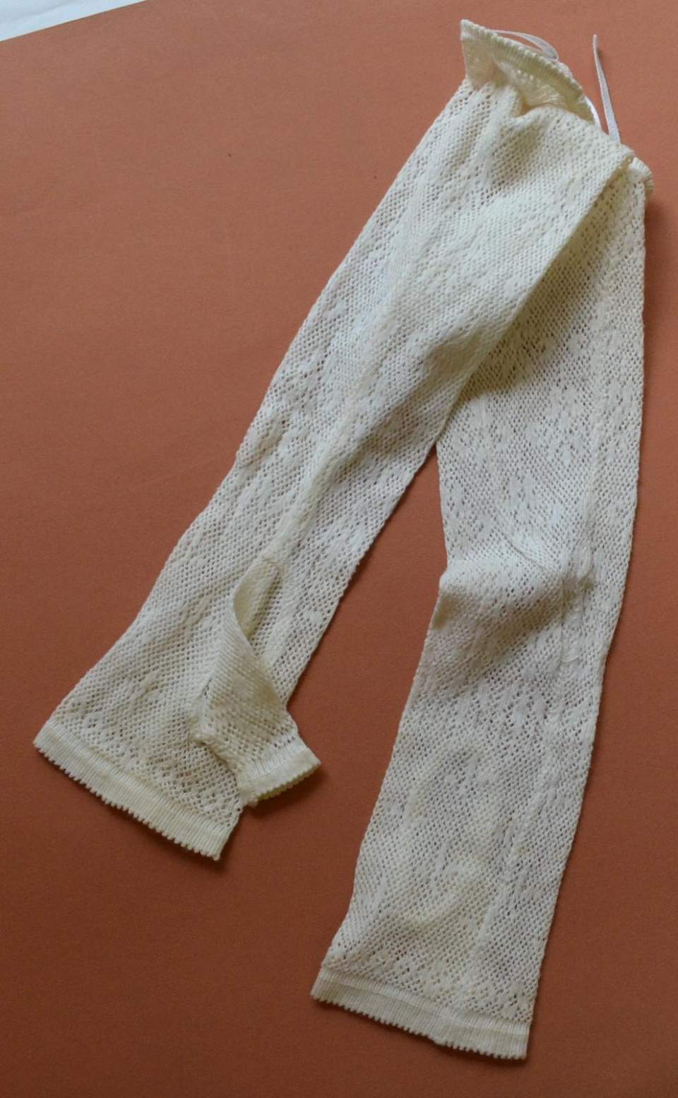 1 Paar Damenhandschuhe aus Baumwolle, Halbhandschuhe, Handschuhe