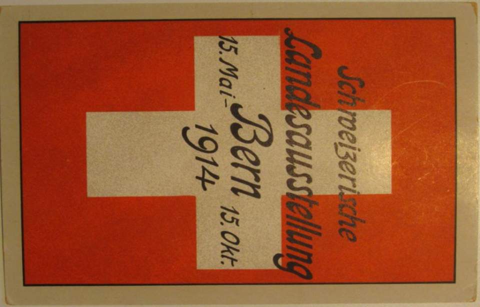Postkarte, Ansichtskarte, Schweizerische Landesausstellung
