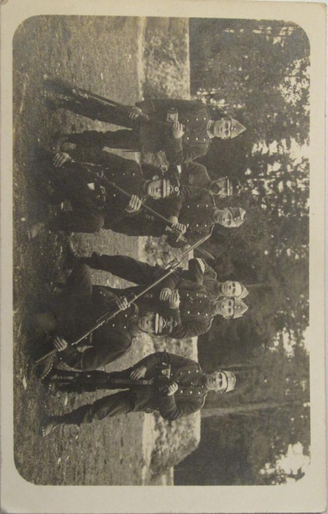 Postkarte, Ansichtskarte, Soldaten