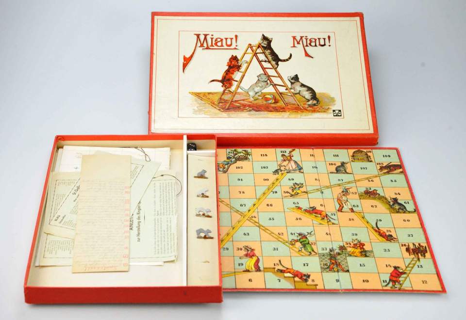 Brettspiel, Leiterlispiel, Gesellschaftsspiel