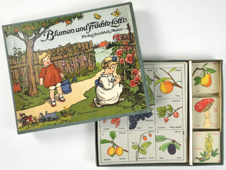 Lottospiel, Lernspiel, Gesellschaftsspiel