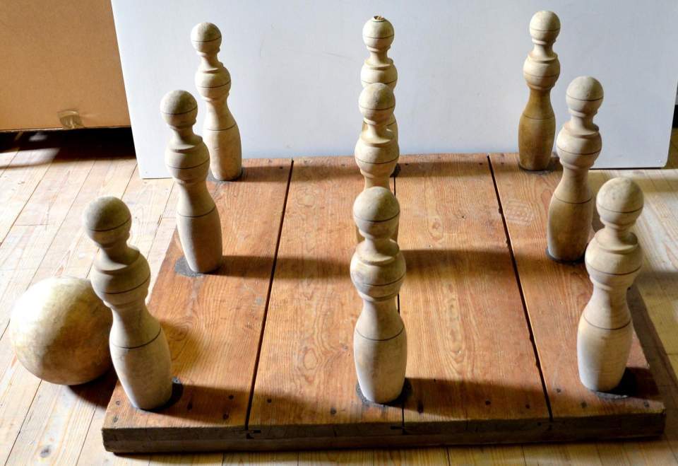 Russisches Kegelspiel