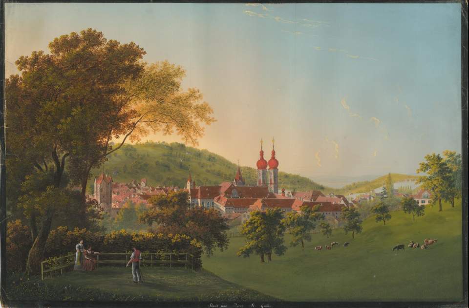 St.Gallen von Südwesten