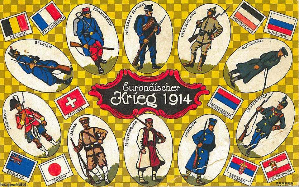 Postkarte 1. Weltkrieg