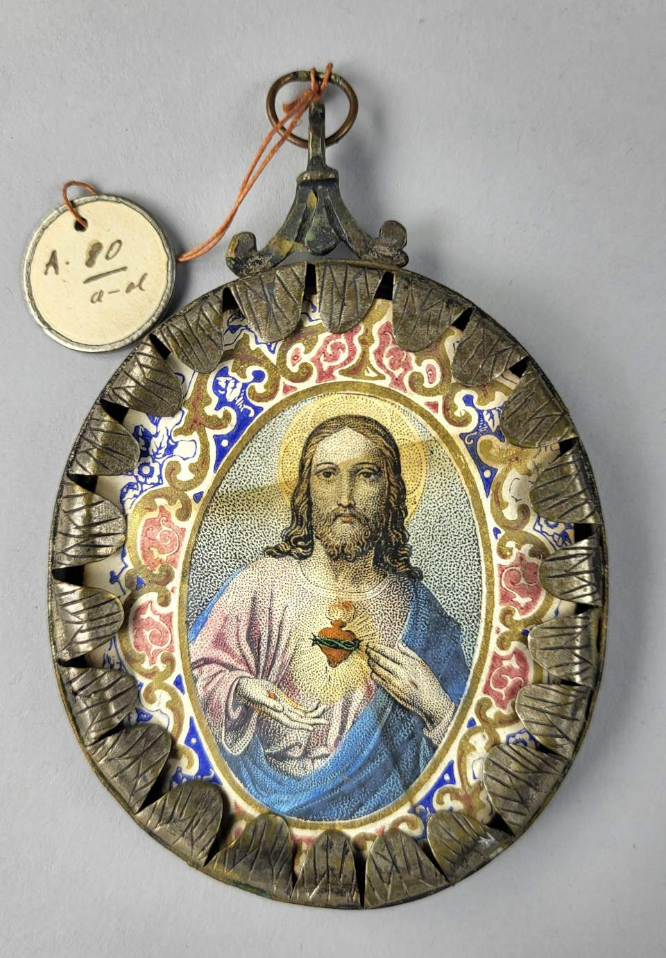 Medaillon Herz Jesu und Antonius