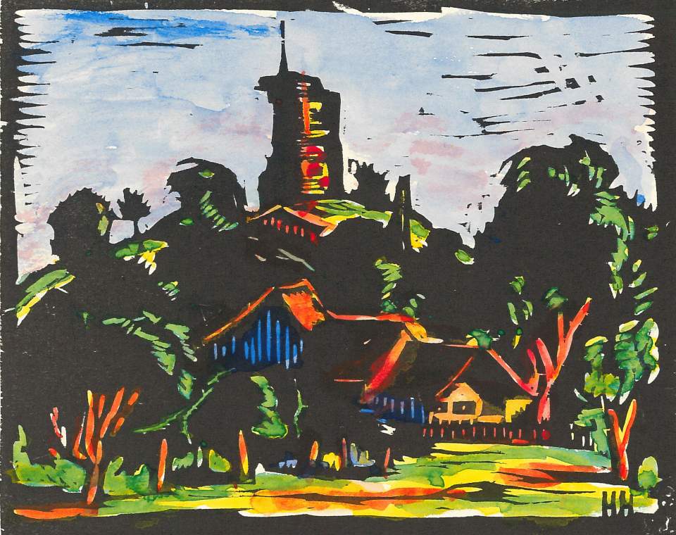 Grafik, Burgstock