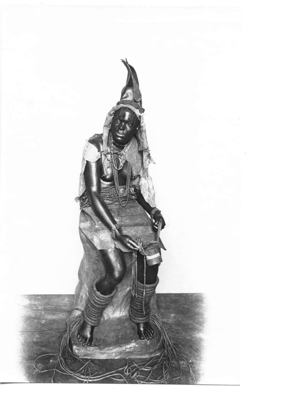 Fotografie Umlauff-Figur Herero