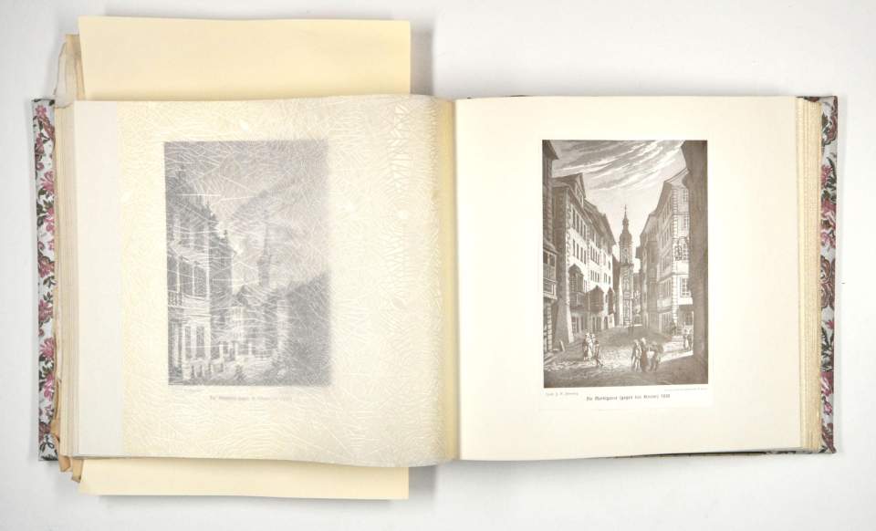 Album mit Postkarten von St.Gallen