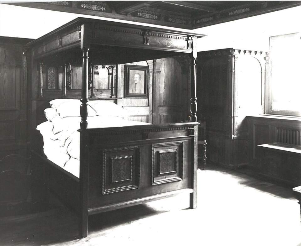 3 Postkarten Zimmer aus Watt