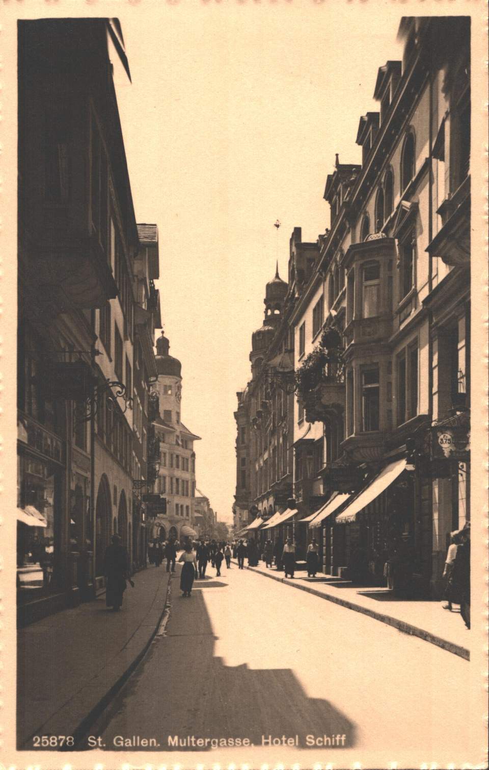Postkarte Multergasse