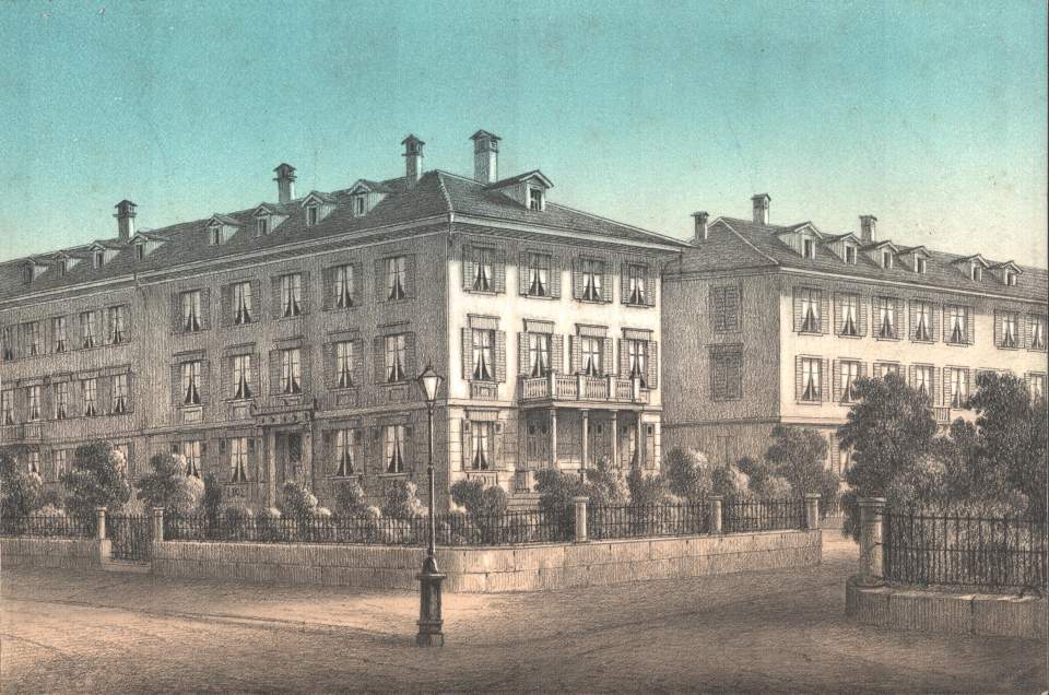 Karte Ecke Bahnhofstrasse Waisenhausstrasse St.Gallen