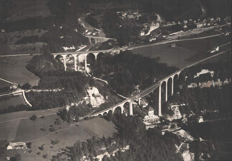 Postkarte Sitterbrücken