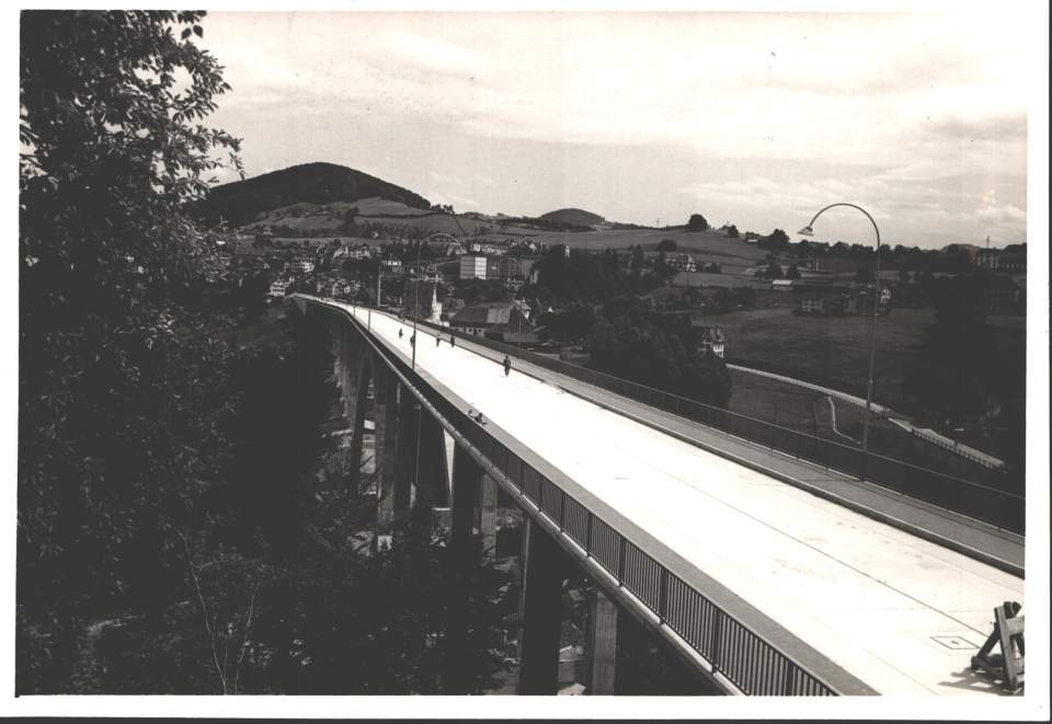 Postkarte Fürstenlandbrücke