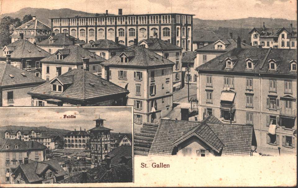 Postkarte St.Gallen