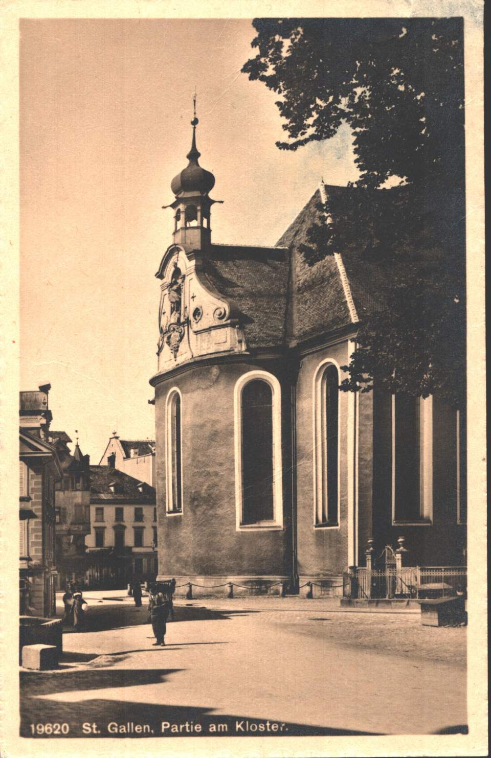 Postkarte Kloster St.Gallen