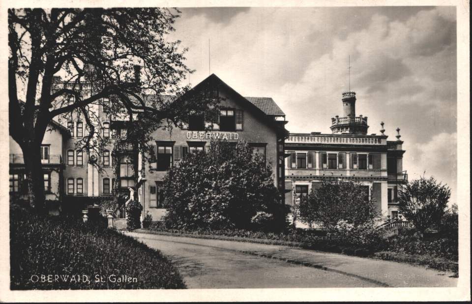 Postkarte Oberwaid St.Gallen