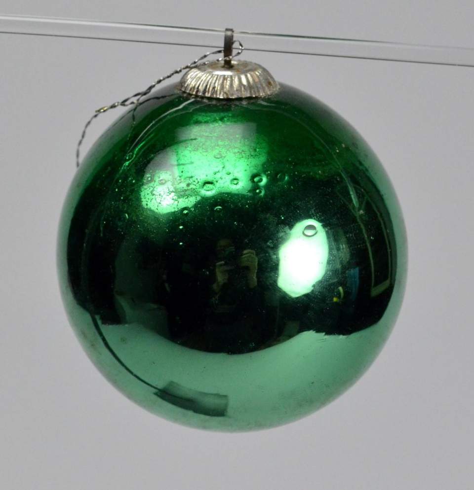 Weihnachtsschmuck, 12 Christbaumkugeln (Replikate von 1848)