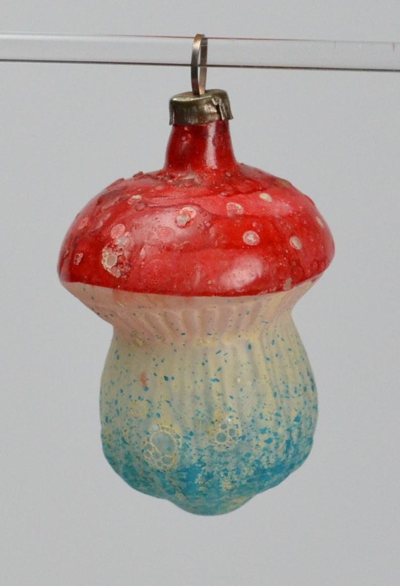 Weihnachtsschmuck, Christbaumschmuck, Pilz