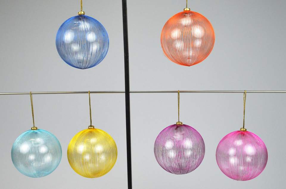 Weihnachtsschmuck, 6 Christbaumkukeln