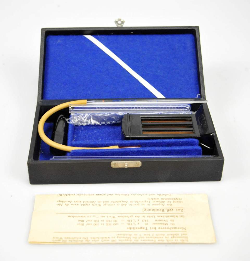 Messinstrument, Farbstab-Haemometer