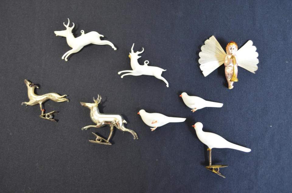 Weihnachtsschmuck, Christbaumschmuck, Engel, Tiere